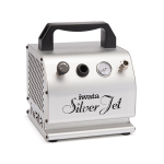 Iwata IS50 Silver Jet 110-120 V Airbrush Compressor, Air Outlet, 1/4" (1)