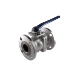 Jomar 600-105 Stainless Steel Ball Valve, 2 Piece, Size 1" (0)