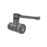 Legris 0469 18 27 3/2 Right Angled Ball Valve Femal, BSPP G3/4 (1)