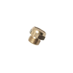 Legris 0673 00 10 Compact Pneumatic Silencer, BSPP G1/8, Brass (0)