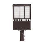 Medinah Power ARL-100T150W-3CCT-DV2-PC-T3-BZ 100-150W Selectable LED Area Light Type III/V Die-Cast Aluminum Housing Wet-Rated 0-10V Dimming (1)