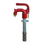 Merrill BNL103 B-7000 Frost Proof Yard Hydrant - Galvanized Pipe / Standard / 3' Bury - 63.5" Overall (1)