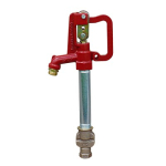 Merrill CNL7502 C-1000 Frost Proof Yard Hydrant - Galvanized Pipe & Steel Rod / Standard / 2' Bury - 56.5" Overall (1)