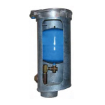 Merrill PCM8314U H2O 8" Casing 3' Bury Depth Pitless Control Unit in Galv. Steel Casing 1-1/4" Discharge Size w/ Plate, Cap & 4.5 Gallon Tank (1)