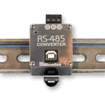 Microflex 101-0019 USB to 2-Wire RS-485 Converter, Isolated, DIN Rail Mounted (1)