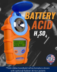 Misco PA201x-118 Battery Acid Digital Refractometer, H2SO4 Scale - Sulfuric Acid Specific Gravity (2)
