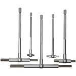 Mitutoyo 155-904 Series 155 Telescoping Gage Set, Range 0.5" - 6", Set of 5 pcs (0)