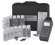 Myron L 9PTKB-BD Ultrameter III Alkalinity, Hardness & LSI Titration Kit; bluDock enabled (0)