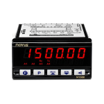 NOVUS 8150000100 N1500 Universal Input Panel Meter, 2 Relays + 4-20 mA, 96x48 mm (4)