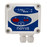 NOVUS 8813002001 Micro Data Logger LogBox-DA IP65, 2 Analog Input (1)