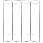Omnimed 153094 Economy 4 Section Folding Portable Medical Privacy Screen/Room Divider (0)