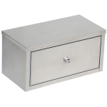 Omnimed 181502 16" x 8" x 8" Double Door Horizontal Mount Narcotic Cabinet (0)