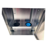 Omnimed 181784 11.5" x 11.25" x 3" Privacy Shield for Omnimed Pass-Thru Cabinets (1)