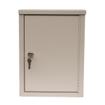 Omnimed 182125 15" x 11" x 4" Economy Double Door Narcotic Cabinet with 2 Shelves (0)