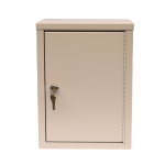 Omnimed 182150 15" x 11" x 8" Economy Double Door Narcotic Cabinet with 2 Shelves (0)