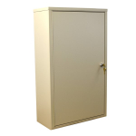 Omnimed 182176 30" x 18.25" x 8" Economy XL Double Door Narcotic Cabinet with 3 Shelves (0)