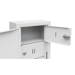 Omnimed 182180 17.75" x 9" x 4.50" 1-4 Section Numbers Segmented Narcotic Cabinets (2)