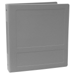 Omnimed 205007-GY3 2" Side Open Gray Hospital Grade Tri-Poly Molded Ring Binder (0)