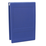 Omnimed 205008-BL3 2" Top Open Dark Blue Hospital Grade Tri-Poly Molded Ring Binder (0)