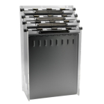 Omnimed 263000 Acrylic Chart Holder Storage Rack 4 Unit Capacity (1)