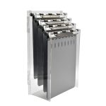 Omnimed 263000 Acrylic Chart Holder Storage Rack 4 Unit Capacity (2)