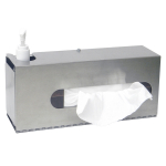 Omnimed 304000 12"W x 5.75"H x 3.25"D Wall Mountable American Made Sanitation Station (0)