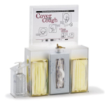 Omnimed 304006 12"H X 18.5"W X 4.63"D Acrylic Hygienic Station (1)