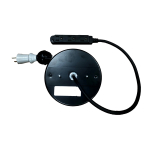Omnimed 350722 10' Medical Grade Extension Cord Reel with 3 Power Outlets (1)