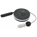 Omnimed 350722 10' Medical Grade Extension Cord Reel with 3 Power Outlets (0)