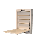Omnimed 291676-BG 24.5"H X 18"W X 8"D Beige Medcessity Floating Wall Desk (0)