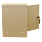 Omnimed 291609-BG 12"H x 9"W x 4"D Beige Mini Wall Storage Cabinet (2)