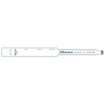 Omnimed 291301 Stat I.D Interim Identification Band, Pack of 250 (0)