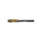 Parker 21KAKK08MPX Series 21 6x8 mm Brass Quick Coupling, European profile, ND 5, NBR Seal, with Spring Guard (1)