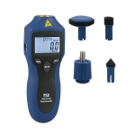 PCE Instruments PCE-DT 65 Handheld Digital Laser Tachometer for Both Contact and Non-contact Measurements of Rotation Speed and Linear Speed (0)