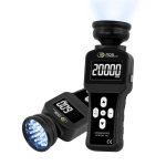 PCE Instruments PCE-DSX 100 Digital Stroboscope with a Measuring Range of 60 to 20000 RPM and 36 Bright LEDs (1)