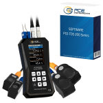 PCE Instruments PCE-TDS 200+ SM-SW-KIT PCE-TDS 200 Series Ultrasonic Flow Meter Kit with S and M Sensor ND 15-100 mm & 50-700 mm incl. Software (0)