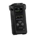 PCE Instruments PCE-RAM 6 Radiation Detector for Dose Measurement Hard Beta- Gamma- X-rays with Temperature Time and Date Display (0)