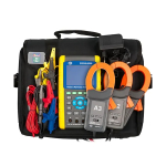 PCE Instruments PCE-PA 8300-2 Three-Phase Power Analyzer with 3 Flexible Rogowski Coils for Current measurement range of 20 A ... 3000 A AC (4)