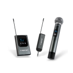Phenyx Pro PDP-2-1H1B Dual Digital Portable Wireless Microphone System Handheld Microphone Transmitter Headset 1500mAh USB-C DC 5V 500mA (0)