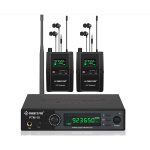 Phenyx Pro PTM-10-2B UHF Stereo Wireless In-Ear Monitor System (Two Receivers) 110V-240V 50/60 Hz 105dBm 50m/164ft (0)