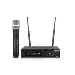 Phenyx Pro PTU-1U-1H True Diversity Single Wireless Microphone System 1x PWH-12 Wireless Handheld Microphone 110V-240V 50/60 Hz 300ft-328ft (0)