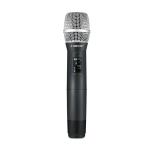 Phenyx Pro PTU-2U-1H1B True Diversity Dual Wireless Microphone System 1x PWH-12 Wireless Handheld Microphone 110V-240V 50/60 Hz 300ft-328ft (3)