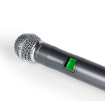 Phenyx Pro PTU-5000-4H UHF Fixed Frequency Quad Wireless Microphone System 4x PWH-5 Wireless Handheld Microphones 50Hz-18kHz 80M/260ft (5)