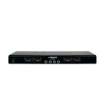 Phenyx Pro PTU-5200-2H2B Quad Wireless Microphone System with Frequency Hopping 2x PWH-5200 Wireless Handheld Microphones 0-300mV 90dB (1)
