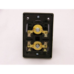 Rees 00579-101 1" Double Plastic Plunger, Black (2)