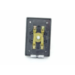 Rees 02510-001 2.25" Mushroom Plunger with Spring Latch, Black (3)