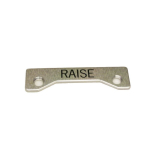 Rees 09002-015 Standard Legend Plate, RAISE (0)