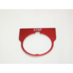 Rees 09013-003 Blank Legend Plate, Red, STOP (0)