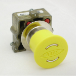 Rees 22102-524 22.5" Operator, Lockable, Yellow (1)