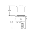 Rees 22102-102 22.5" Operator, Lockable, Red (3)